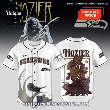 Seattle Seahawks x Hozier 2025 Baseball Jersey