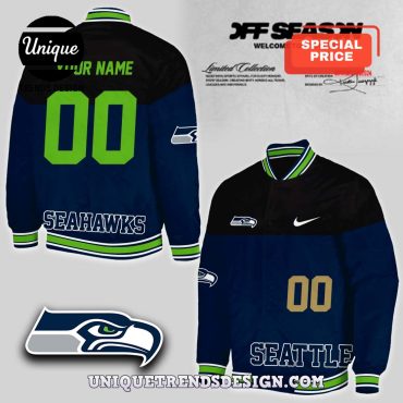Seattle Seahawks x Off Season 2025 Baseball Jacket