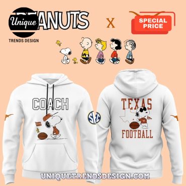 Snoopy Texas Longhorns Football Hoodie
