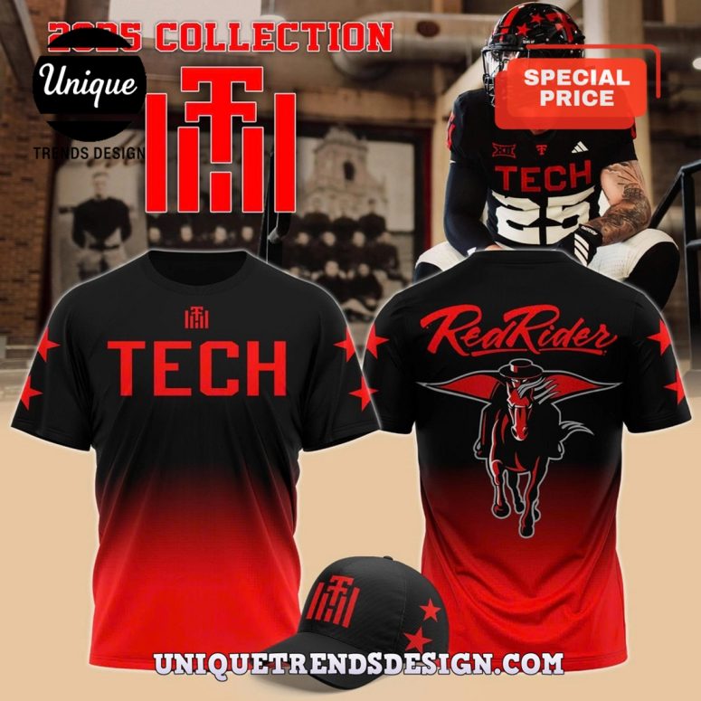 Texas Tech Football 100th Anniversary Throwbacks Hoodie And Cap
