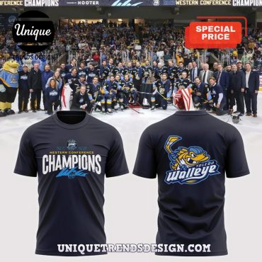 Toledo Walleye 2025 Champions Limited Edition Hoodie