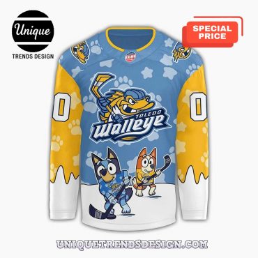 Toledo Walleye x Bluey Day 2025 Hockey Jersey