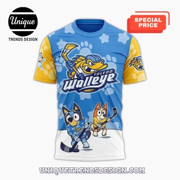 Toledo Walleye x Bluey Day 2025 Shirt