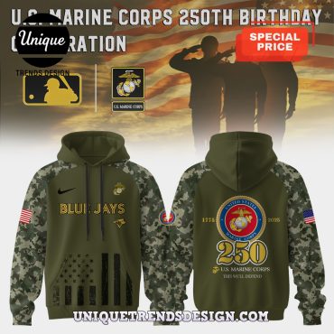 Toronto Blue Jays x U.S. Marine Corps 250th Anniversary Hoodie