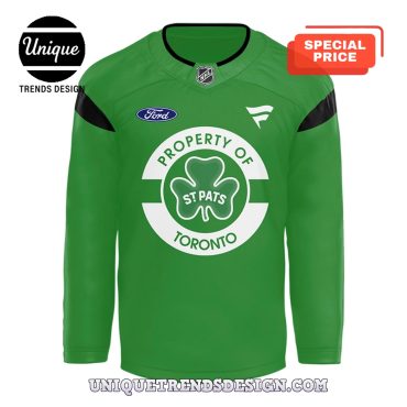 Toronto Maple Leafs 2025 St Patrick’s Day Hockey Jersey