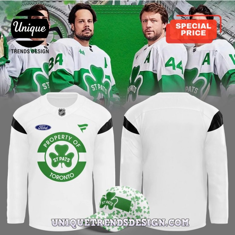 Toronto Maple Leafs St Patrick’s Day Hockey Jersey