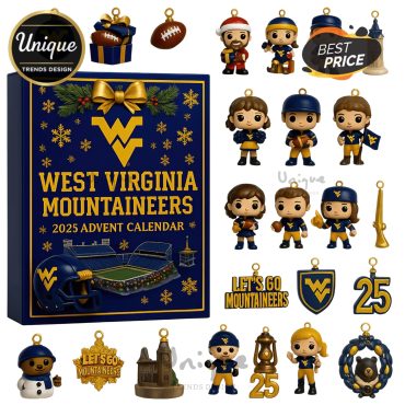 West Virginia Mountaineers 2025 Advent Calendar