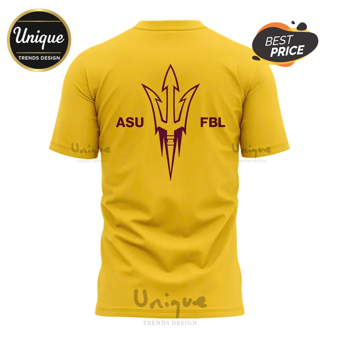 2025 Jesus Won Sun Devil Football Yellow Shirt 2025 Jesus Won Sun Devil Football Yellow Shirt