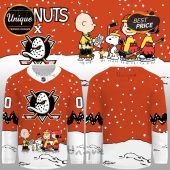 Anaheim Ducks x Snoopy Limited Edition 2025 Hockey Jersey