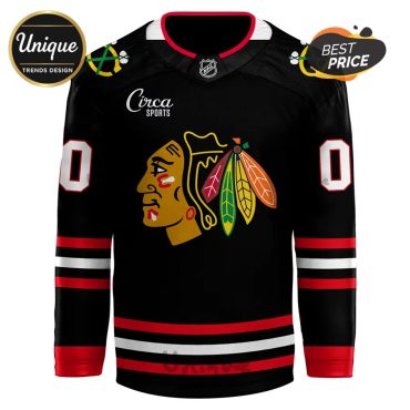 Custom Chicago Blackhawks 2025-26 Alternate Hockey Jersey