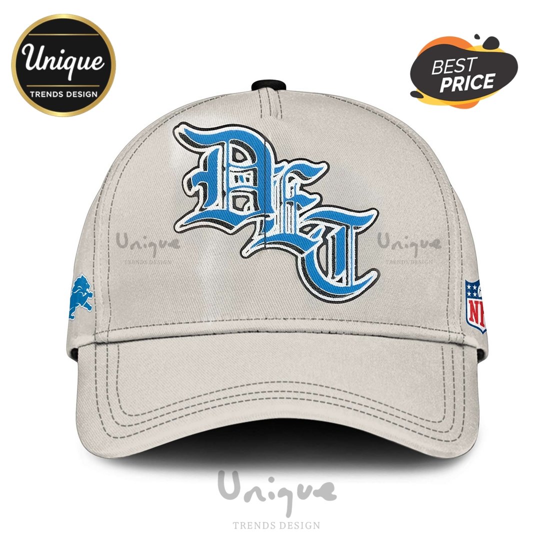 Detroit Lions Vintage Black Old Hoodie And Cap Detroit Lions Vintage Black Old Hoodie And Cap