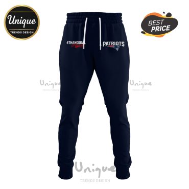 Drake Maye Football Navy Hoodie And Joggers