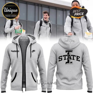 Iowa State Cyclones Grey Edition Uniform Hoodie