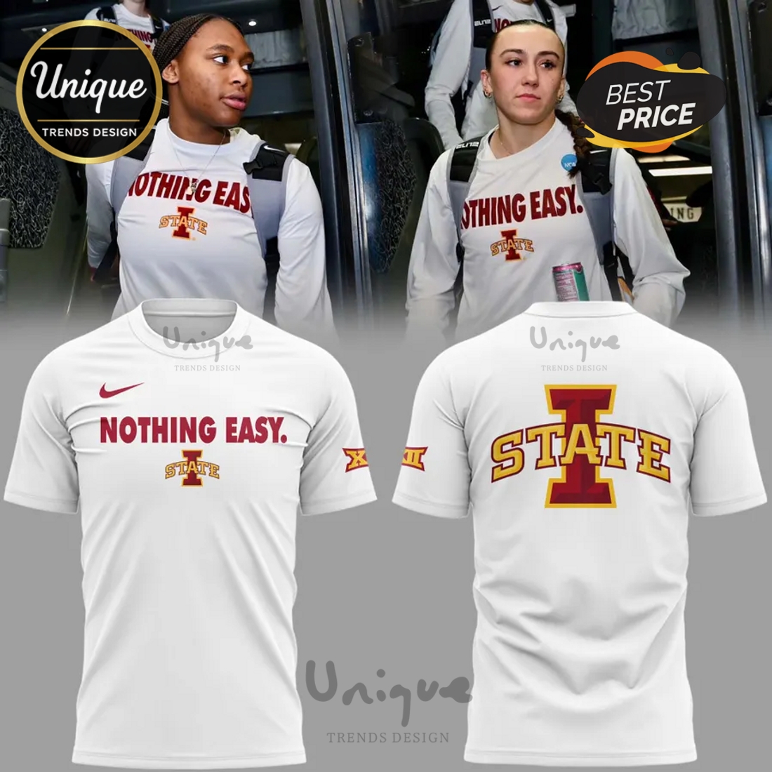 Iowa State Cyclones Nothing Easy 2025 Hoodie Limited Edition Iowa State Cyclones Nothing Easy 2025 Hoodie Limited Edition