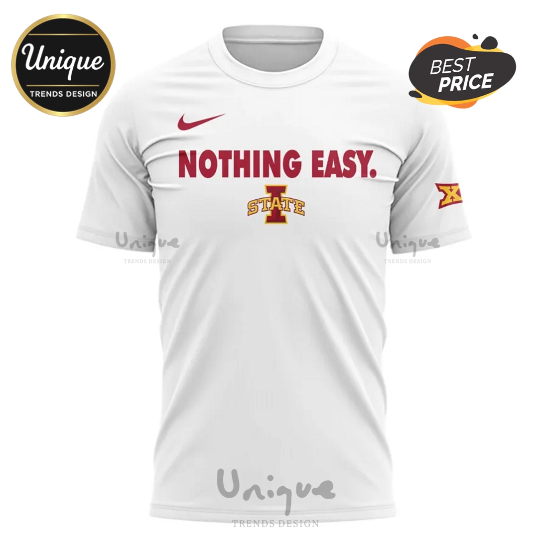 Iowa State Cyclones Nothing Easy 2025 Hoodie Limited Edition Iowa State Cyclones Nothing Easy 2025 Hoodie Limited Edition