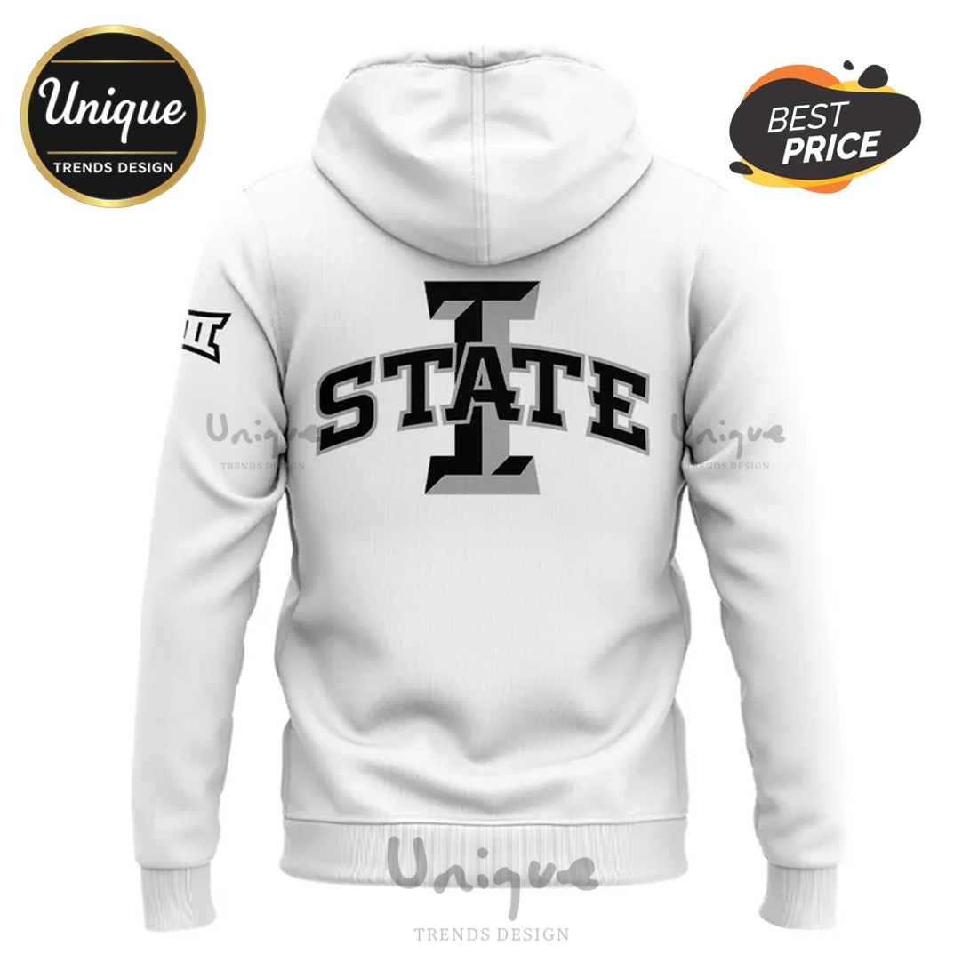 Iowa State Cyclones Nothing Easy Black And White Hoodie And Pants Iowa State Cyclones Nothing Easy Black And White Hoodie And Pants