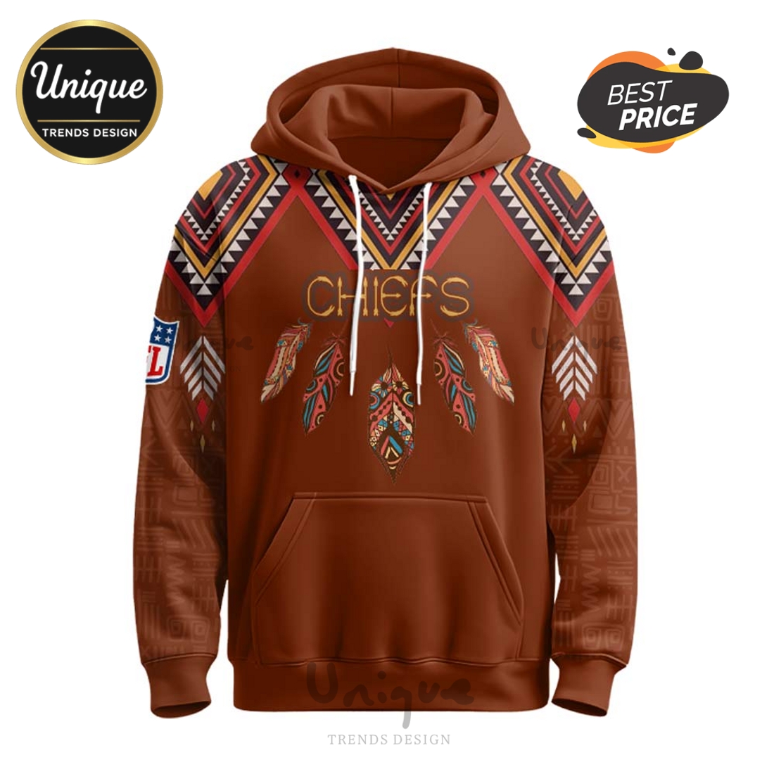Kansas City Chiefs Native Heritage Limited Edition Hoodie And Cap Kansas City Chiefs Native Heritage Limited Edition Hoodie And Cap