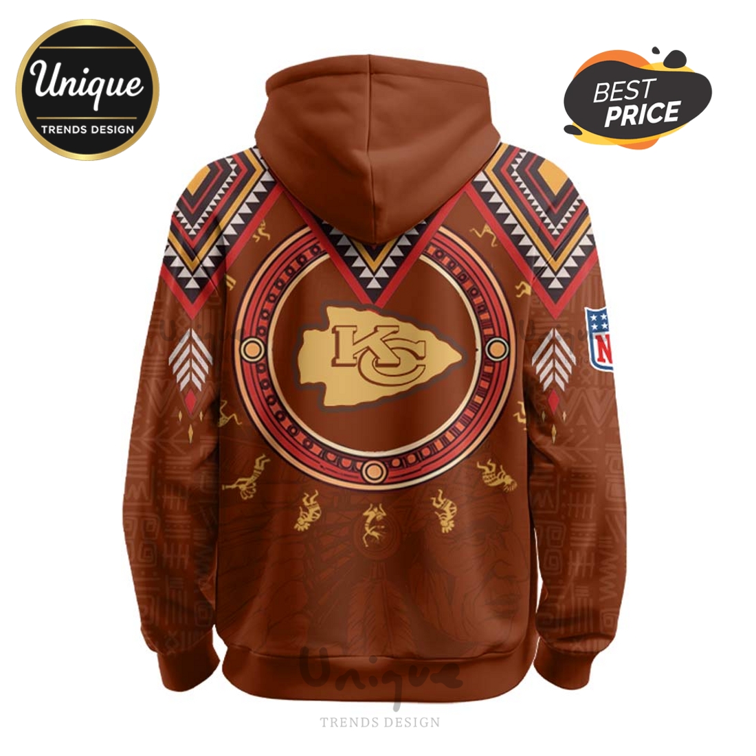 Kansas City Chiefs Native Heritage Limited Edition Hoodie And Cap Kansas City Chiefs Native Heritage Limited Edition Hoodie And Cap
