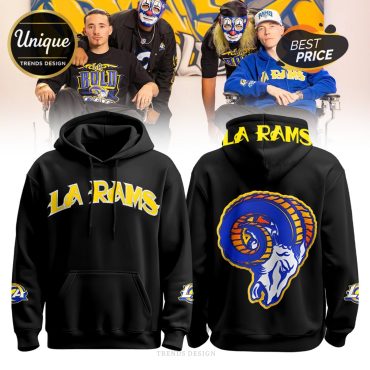 Los Angeles Rams Blackout Special Edition Hoodie And Cap