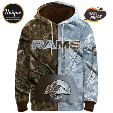 Los Angeles Rams Deer Hunter Camo Hoodie