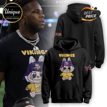 Minnesota Vikings x Labubu Skol Edition Hoodie