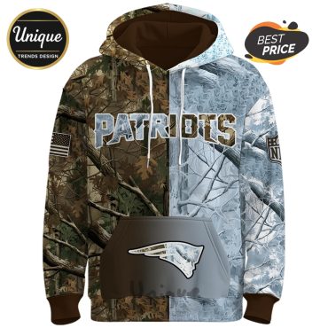 New England Patriots Deer Hunter Camo Hoodie
