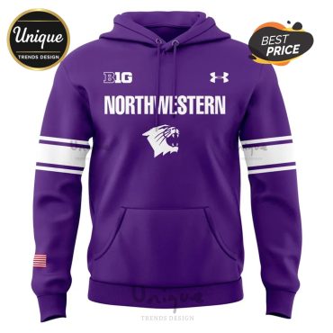 Northwestern Football Military Appreciation Gameday Hoodie – Limited Edition