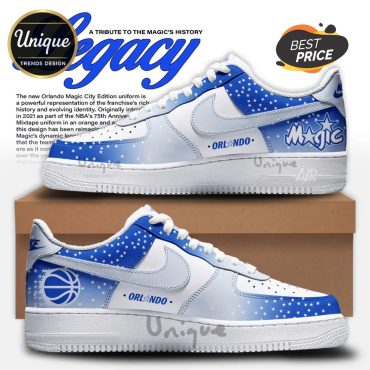 Orlando Magic City Edition 2025-26 Air Force 1 Sneakers
