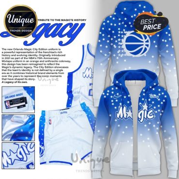 Orlando Magic City Gradient 2025-26 Zip Hoodie