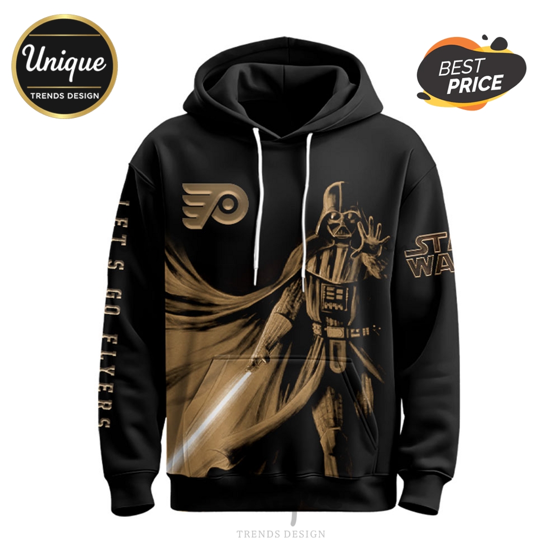Philadelphia Flyers The Sith Bolt Hoodie And Cap Philadelphia Flyers The Sith Bolt Hoodie And Cap