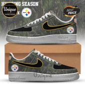 Pittsburgh Steelers Hunting Season Custom Camo Air Force 1 Sneakers 2 Svmo4.jpg - demo10