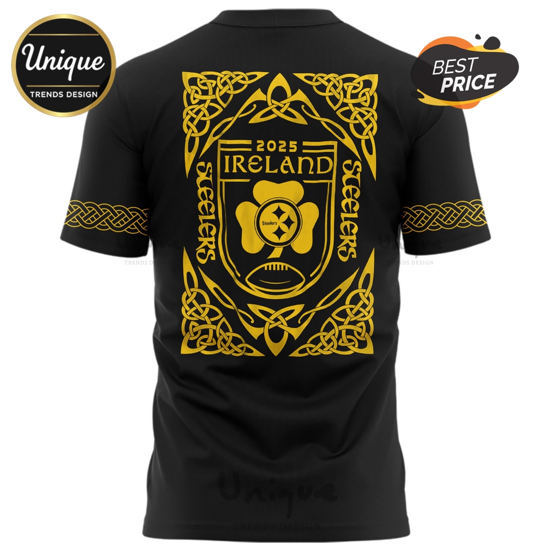 Pittsburgh Steelers Ireland 2025 Hoodie Limited Edition Pittsburgh Steelers Ireland 2025 Hoodie Limited Edition
