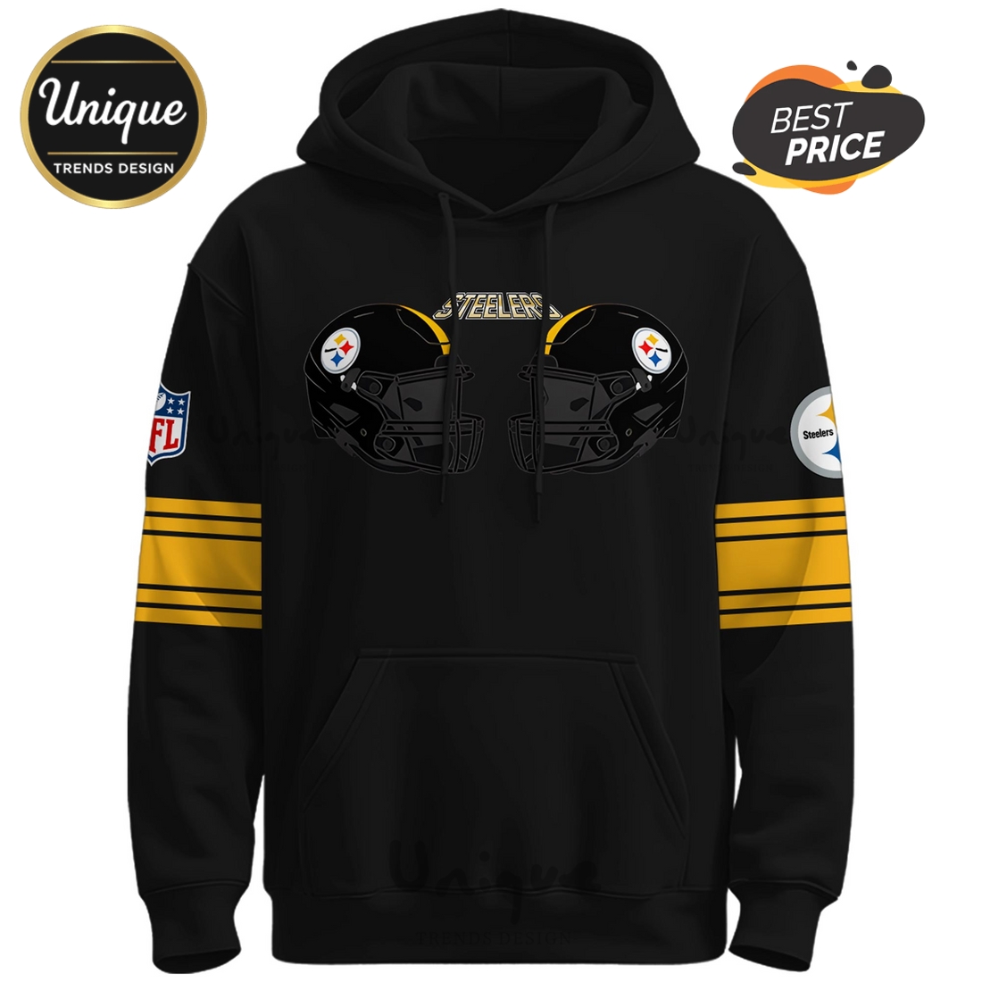 Pittsburgh Steelers Six-Time Champs Helmet Hoodie And Joggers Pittsburgh Steelers Six-Time Champs Helmet Hoodie And Joggers