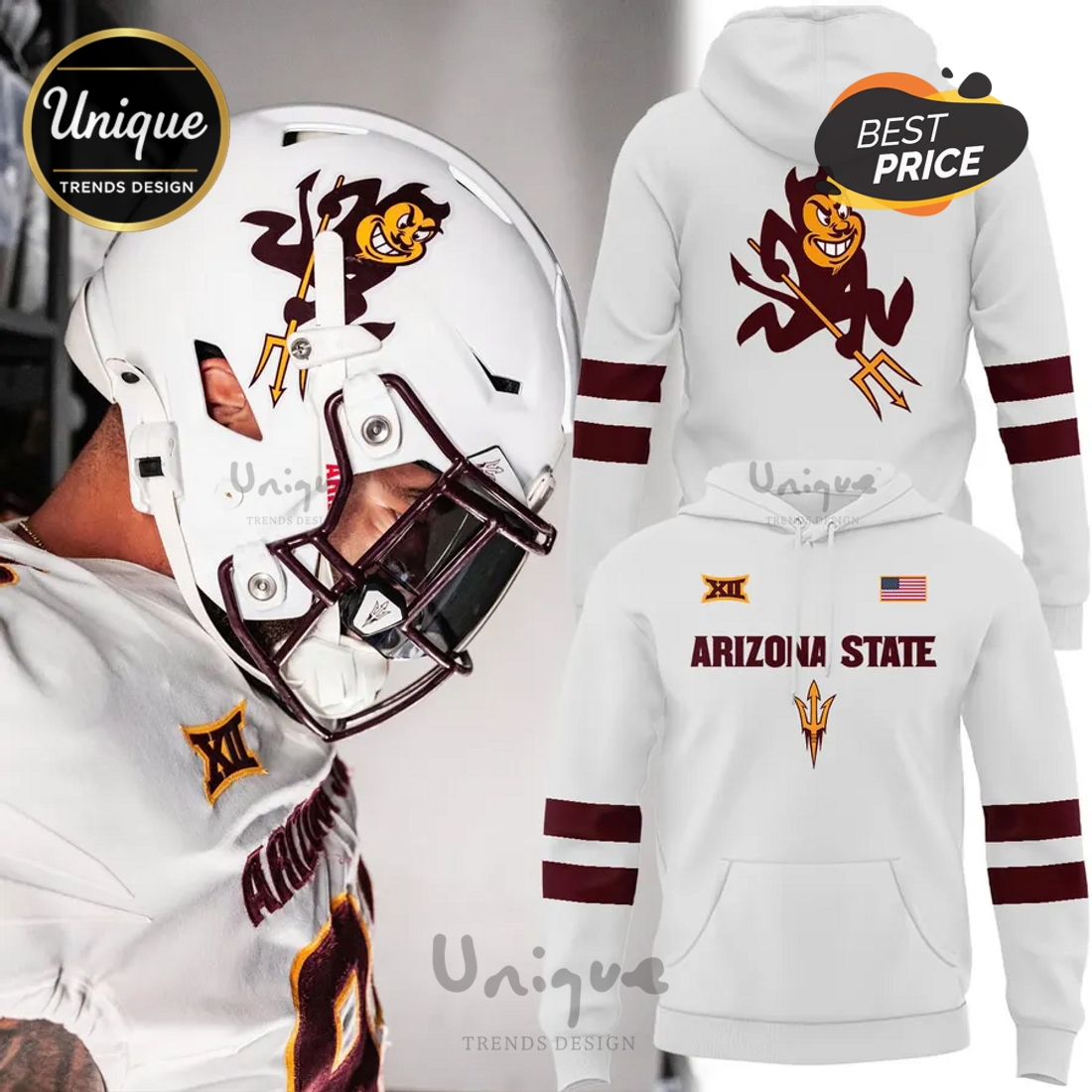 Sun Devil Football Sparky the Sun Devil Hoodie 2025 Sun Devil Football Sparky the Sun Devil Hoodie 2025