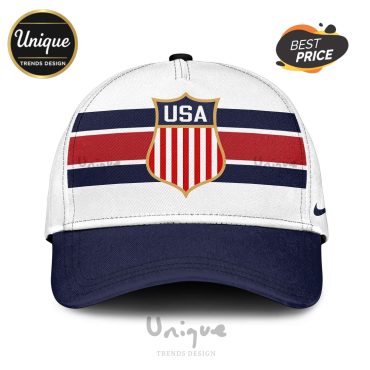 Unisex USA Olympic 2026 Navy Hoodie And Cap