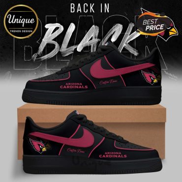 Arizona Cardinals 2025 Back In Black Limited Edition Air Force 1