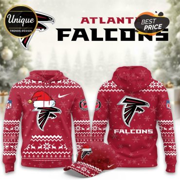 Atlanta Falcons Christmas Limited Hoodie And Cap Atlanta Falcons Christmas Limited Hoodie And Cap