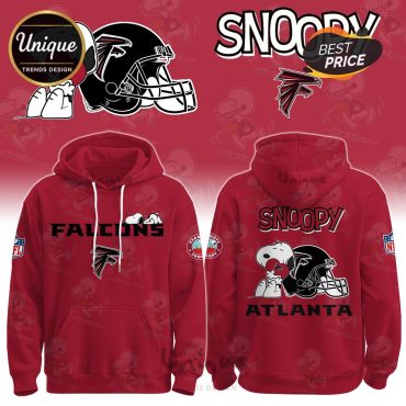 Atlanta Falcons NFL x Snoopy Hoodie And Cap