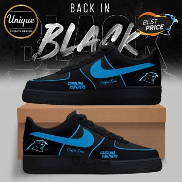 Carolina Panthers 2025 Back In Black Limited Edition Air Force 1