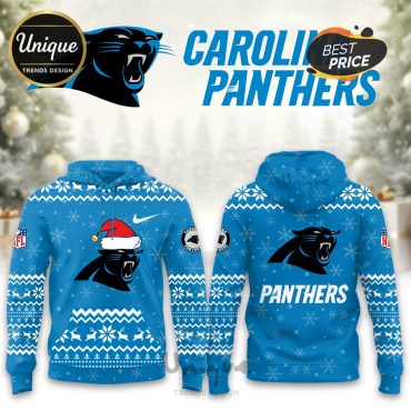 Carolina Panthers Christmas Limited Hoodie And Cap