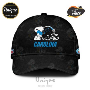 Carolina Panthers NFL x Snoopy Hoodie And Cap