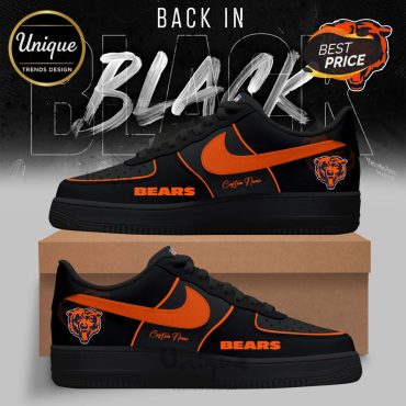 Chicago Bears 2025 Back In Black Limited Edition Air Force 1