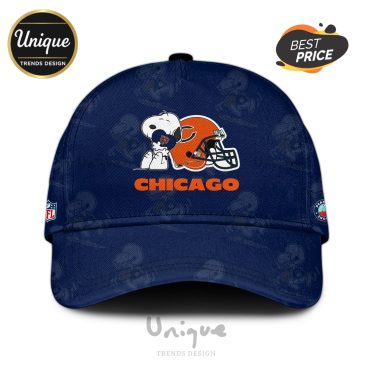 Chicago Bears NFL x Snoopy Hoodie And Cap