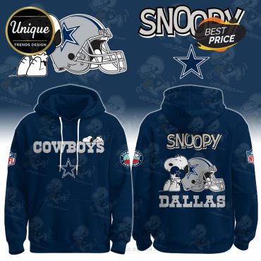 Dallas Cowboys NFL x Snoopy Hoodie And Cap