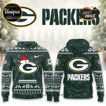 Green Bay Packers Christmas Limited Hoodie And Cap