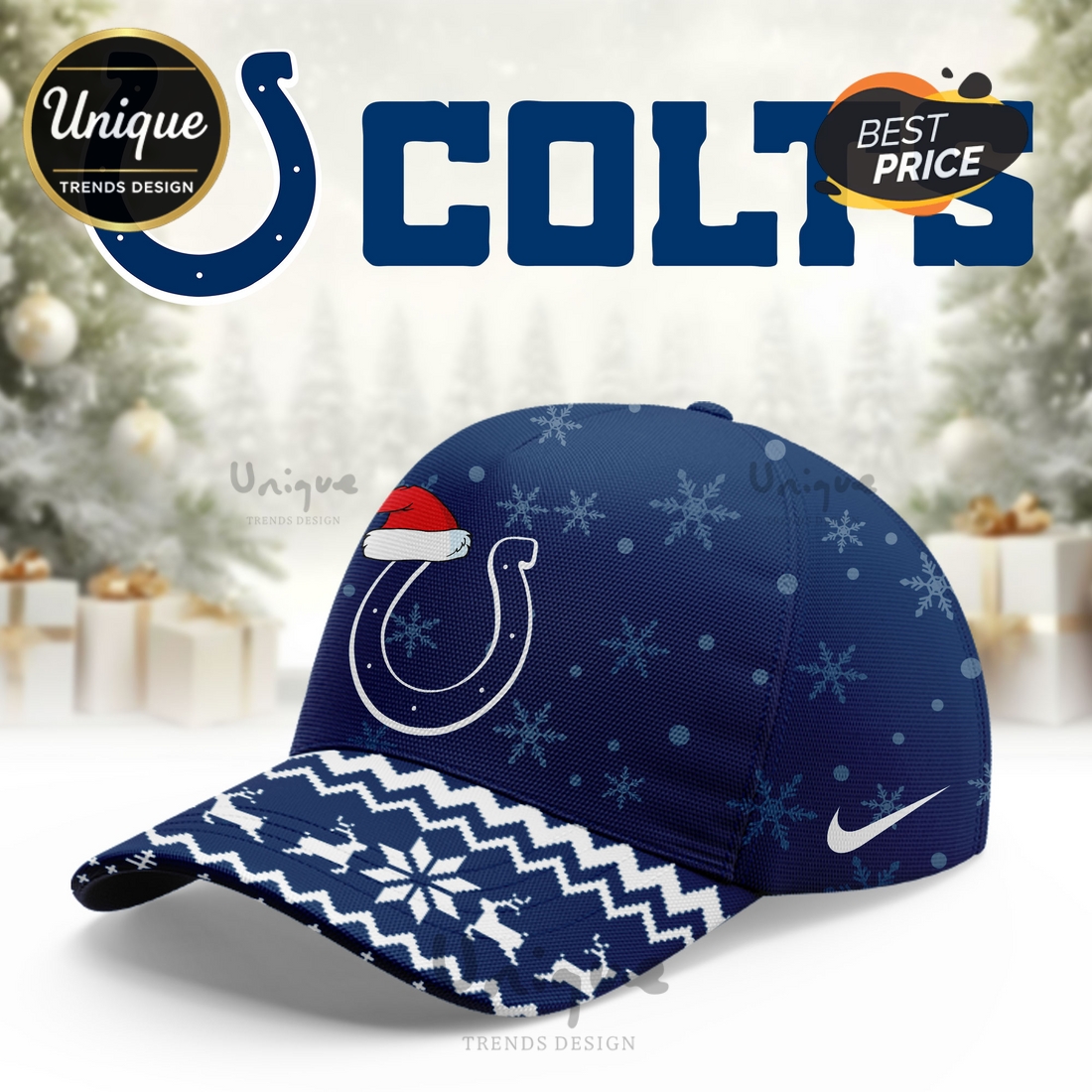 Indianapolis Colts Christmas Limited Hoodie And Cap Indianapolis Colts Christmas Limited Hoodie And Cap