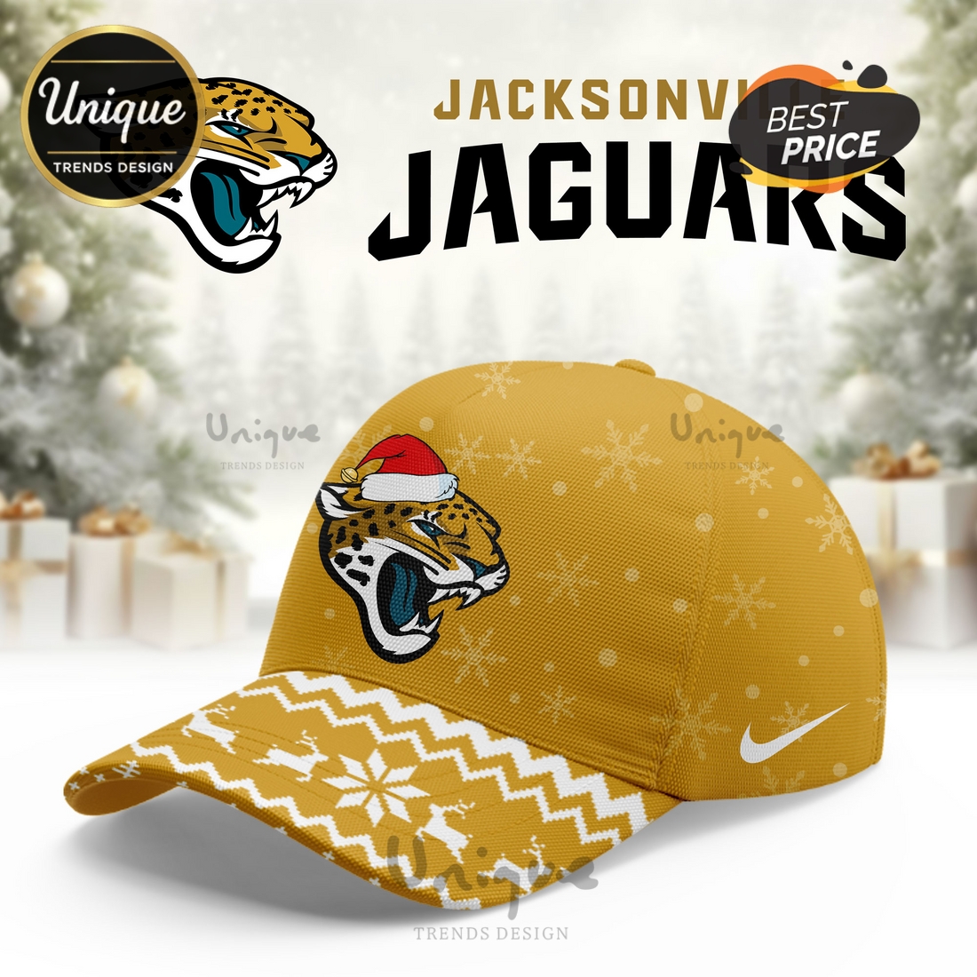 Jacksonville Jaguars Christmas Limited Hoodie And Cap Jacksonville Jaguars Christmas Limited Hoodie And Cap