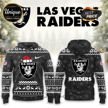 Las Vegas Raiders Christmas Limited Hoodie And Cap