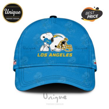 Los Angeles Chargers NFL x Snoopy Hoodie And Cap