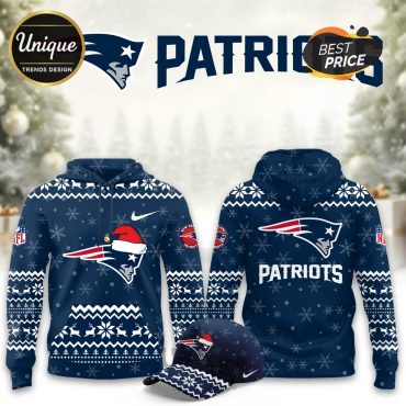 New England Patriots Christmas Limited Hoodie And Cap